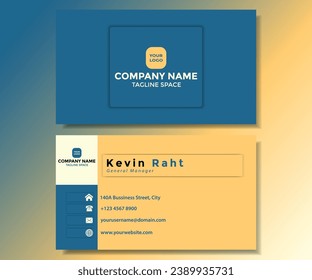 Vector Modern Creative and Clean Business Card Template