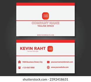 Vector Modern Creative and Clean Business Card Template