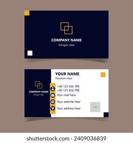 Vector Modern Creative and Clean Business Card Template