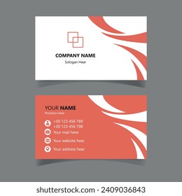 Vector Modern Creative and Clean Business Card Template
