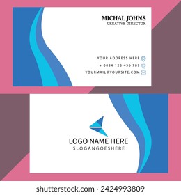 Vector Modern Creative und Clean Visitenkartenvorlage