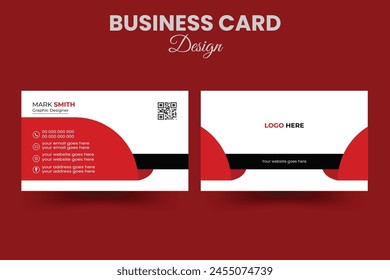 Vector Modern Creative and Clean Business Card Template