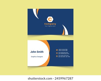 Vector Moderno creativo y limpio Plantilla de tarjetas de visita