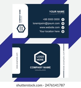 Vector Modern Creative and Clean Business Card Template
