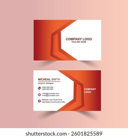 Vector Modern Creative and Clean Business Card Template.

