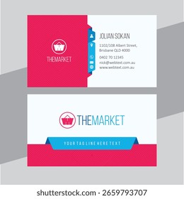 Vector Modern Creative and Clean Business Card Template