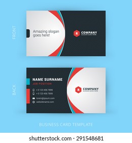 Vector Modern Creative and Clean Business Card Template