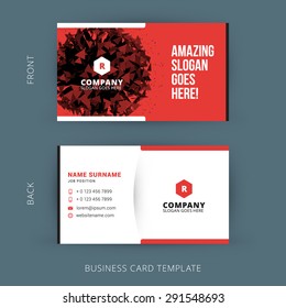 Vector Modern Creative and Clean Business Card Template