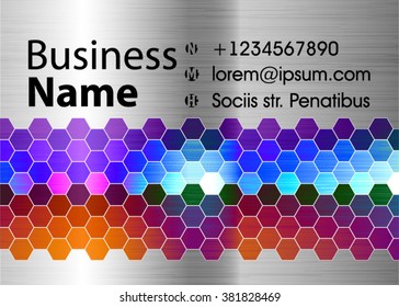Vector modern creative and clean business card template. Flat design. Letter Logo Corporate Business card. Business card set template. Simple color. Vector illustration