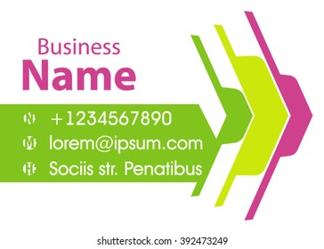 Vector modern creative and clean business card template. Flat design. Letter Logo Corporate Business card. Business card set template. Simple color. Vector illustration.