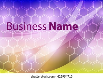 Vector modern creative and clean business card template. Flat design. Letter Logo Corporate Business card. Business card set template. Simple color. Vector illustration.