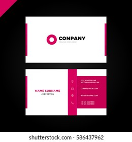 Vector Modern Creative and Clean Business Card Template