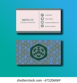 Vector Modern Creative and Clean Business Card Template