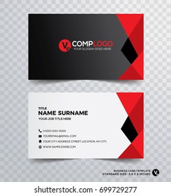 Vector Modern Creative and Clean Business Card Template