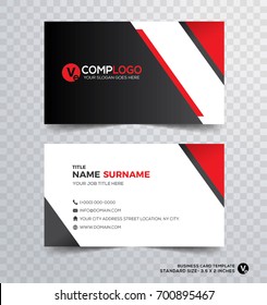 Vector Modern Creative and Clean Business Card Template