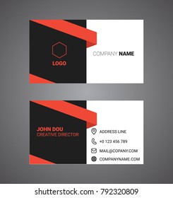 Vector Modern Creative and Clean Business Card Template