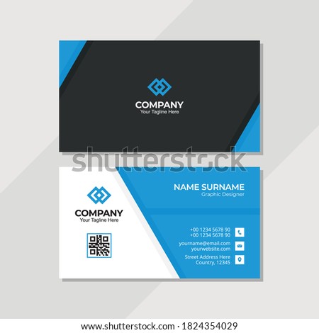Vector Modern Creative and Clean Business Card Template design