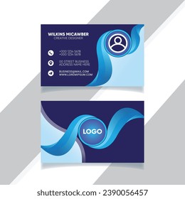 Vector Modern Creative and elegant Business Card print Template