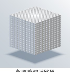 vector modern cube business background. Eps 10