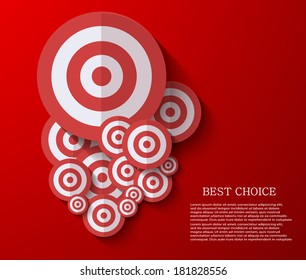 vector modern dart background. Eps 10