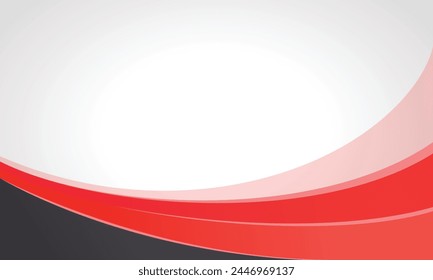 Vector de fondo de diseño de onda decorativa moderna.