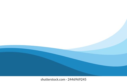 Vektorgrafik Moderner dekorativer Wellendesign-Hintergrund.