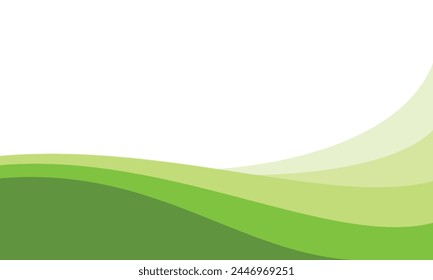 Vector de fondo de diseño de onda decorativa moderna.