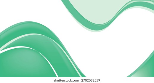 Fondo de diseño de onda decorativo moderno de Vector.