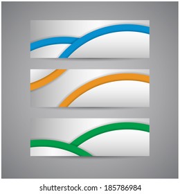vector modern design banner