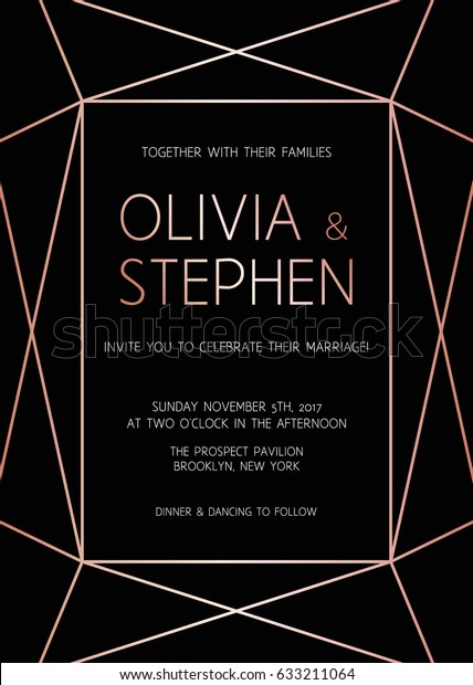 Art Deco Wedding Invitations In 2019 1920 Soiree Art