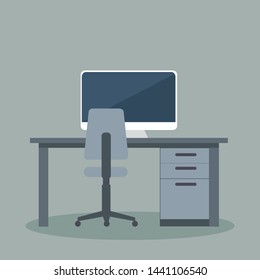 Vector modern desktop design for pc	
