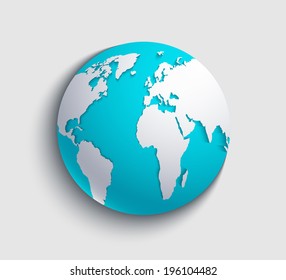 vector modern earth background. Eps 10 illustration