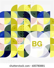Banner de círculo moderno y elegante. Fondo de plantilla de vector para diseño de flujo de trabajo, diagrama, opciones de número o diseño web
