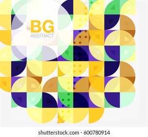 Banner de círculo moderno y elegante. Fondo de plantilla de vector para diseño de flujo de trabajo, diagrama, opciones de número o diseño web