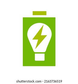 Vektorsymbol für moderne Energieeinsparung
