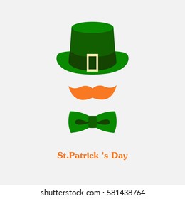 Icono de diseño moderno de color plano vectorial en el Día de Saint Patricks