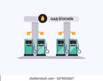 811 Gas station side view Images, Stock Photos & Vectors | Shutterstock