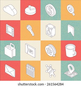 Vector Modern Flat Icons 1