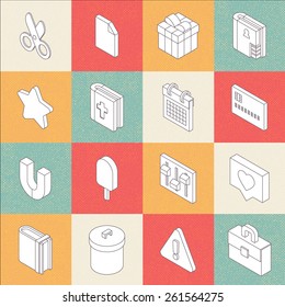 Vector Modern Flat Icons 6