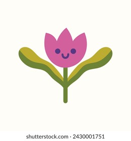 Vector modern floral arrangement background. Cute delicate botanical illustration with leaves and plants.