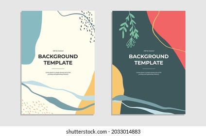 Vector modern floral banner design for social media cover, flyer, invitation card, website design, book cover