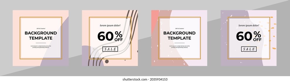 Vector modern floral banner design for social media cover, flyer, invitation card, website design, book cover, poster