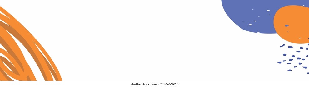 Vector modern floral banner design for social media cover, flyer, invitation card, website design, book cover, poster