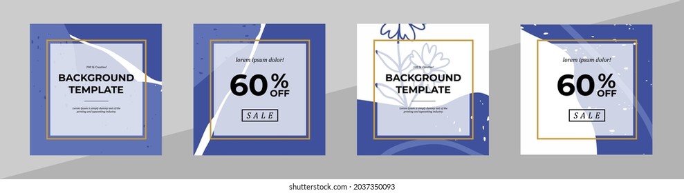 Vector modern floral banner design for social media cover, flyer, invitation card, website design, book cover, poster