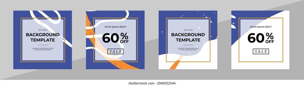 Vector modern floral banner design for social media cover, flyer, invitation card, website design, book cover, poster
