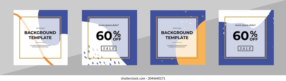 Vector modern floral banner design for social media cover, flyer, invitation card, website design, book cover, poster