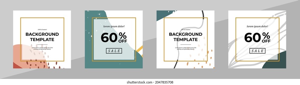 Vector modern floral banner design for social media cover, flyer, invitation card, website design, book cover, poster