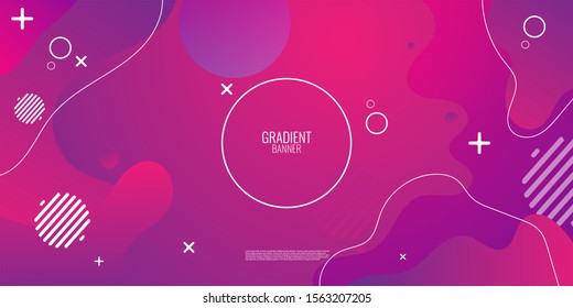 Vector Modern Fluid For Big sale banner Template Background. Modern Flash Sale Banner for Business, Poster and flyer template. Vector Background.