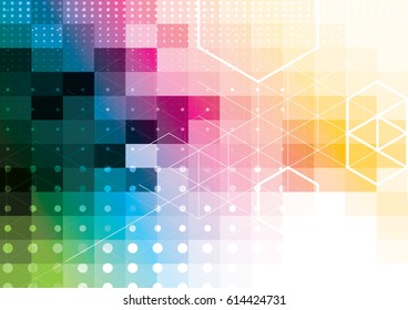 Vector of modern futuristic abstract background