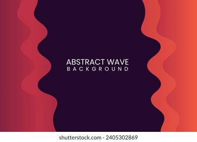 Vector modern futuristic blue tones wavy gradient line motion digital technology Presentation